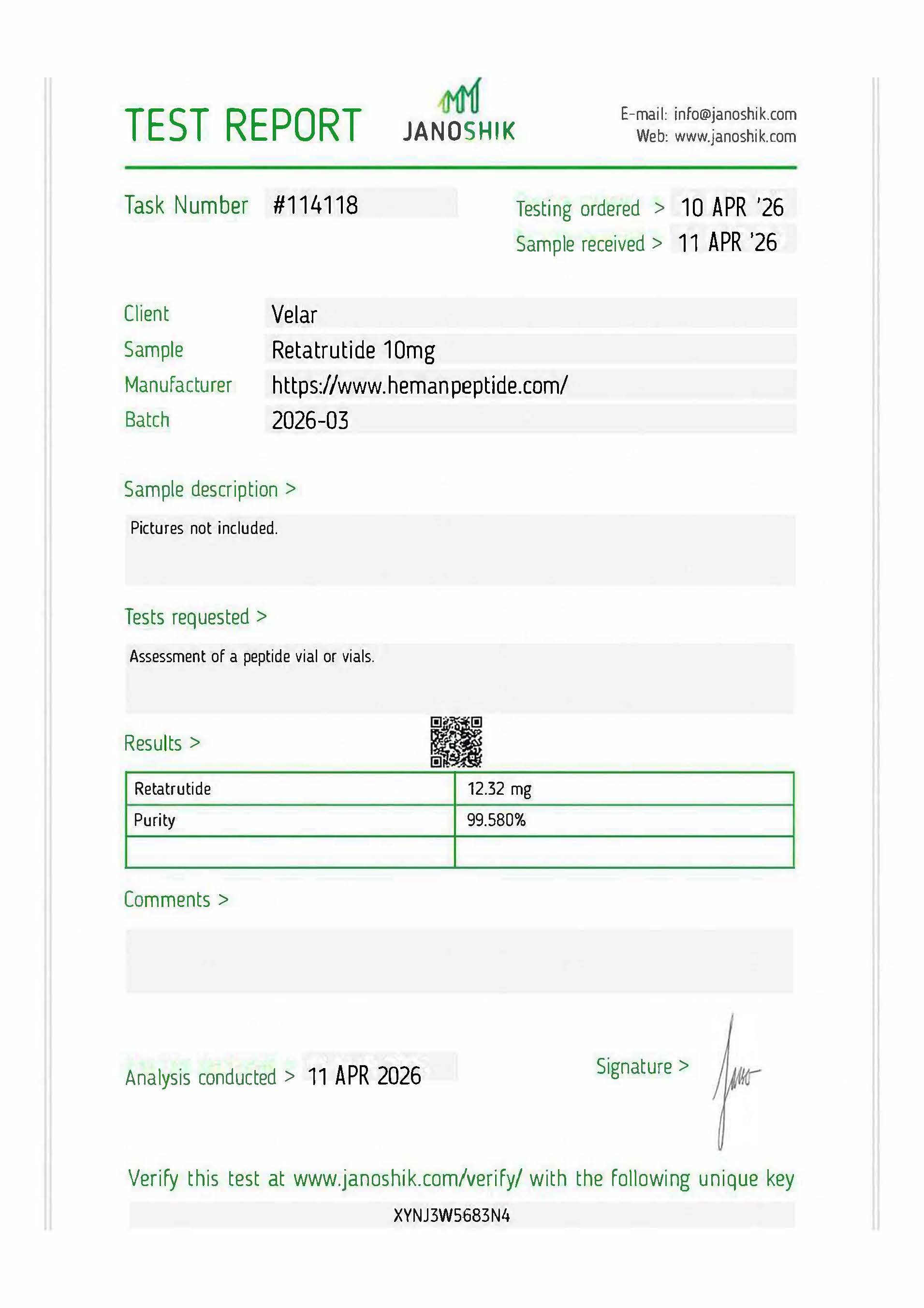 Velar Lab Report Page 1